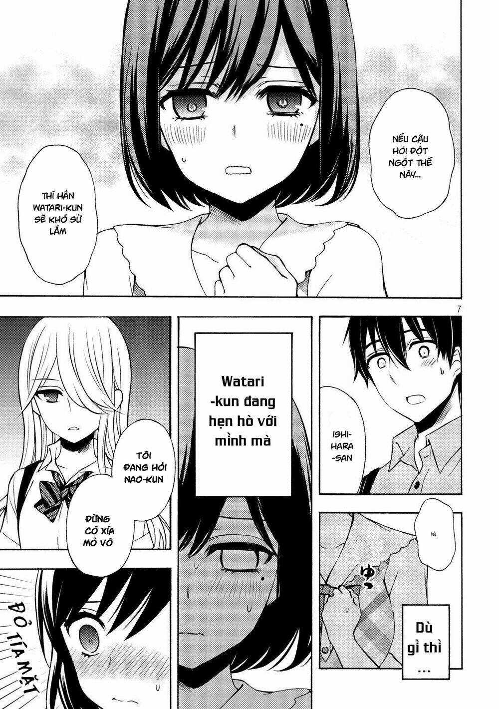 Watari-Kun No Xx Ga Houkai Sunzen Chapter 52 trang 8