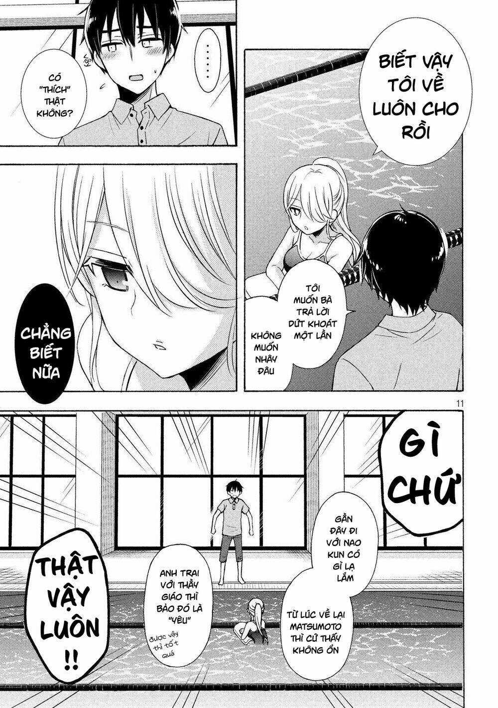 Watari-Kun No Xx Ga Houkai Sunzen Chapter 53 trang 12