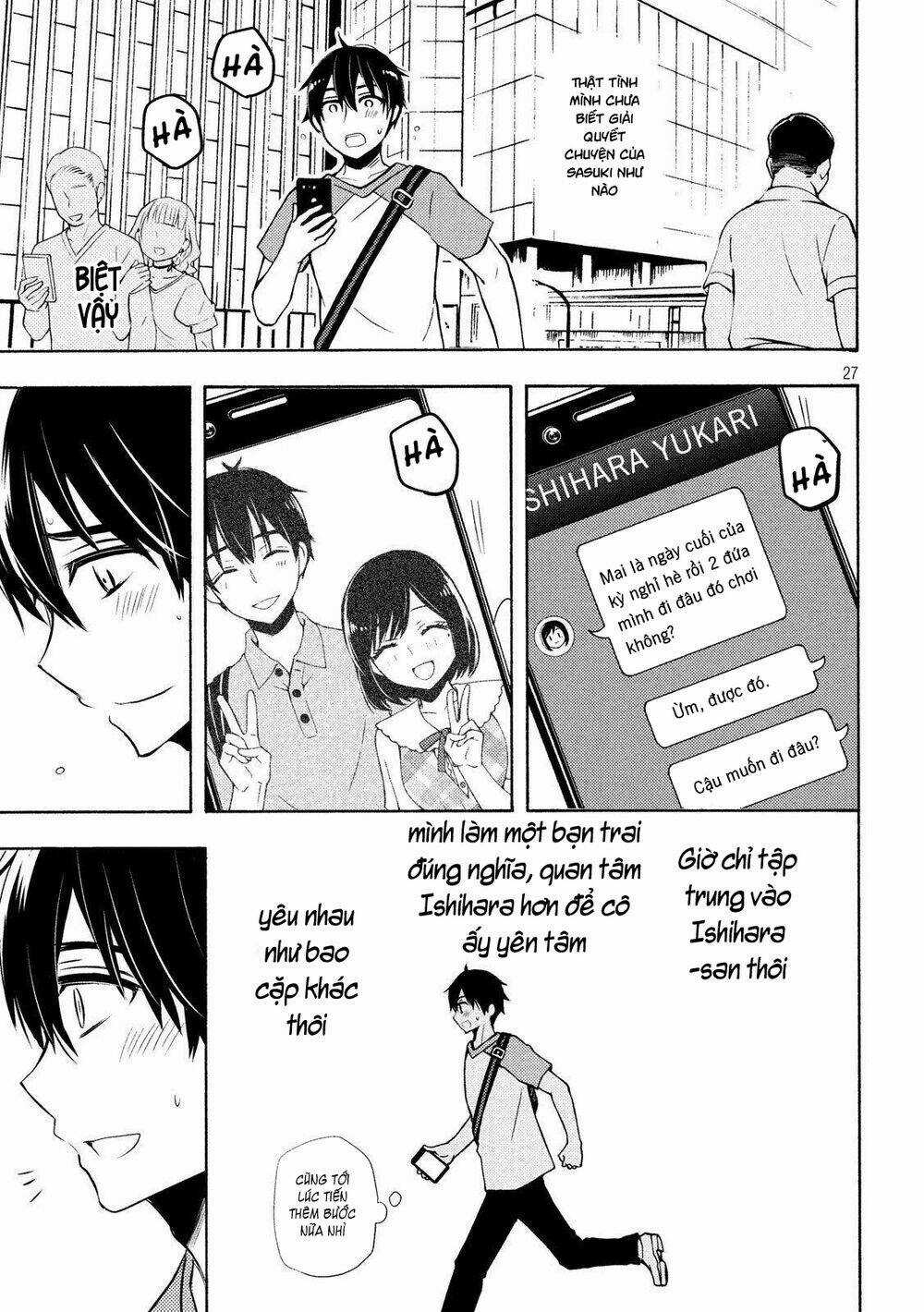 Watari-Kun No Xx Ga Houkai Sunzen Chapter 53 trang 28