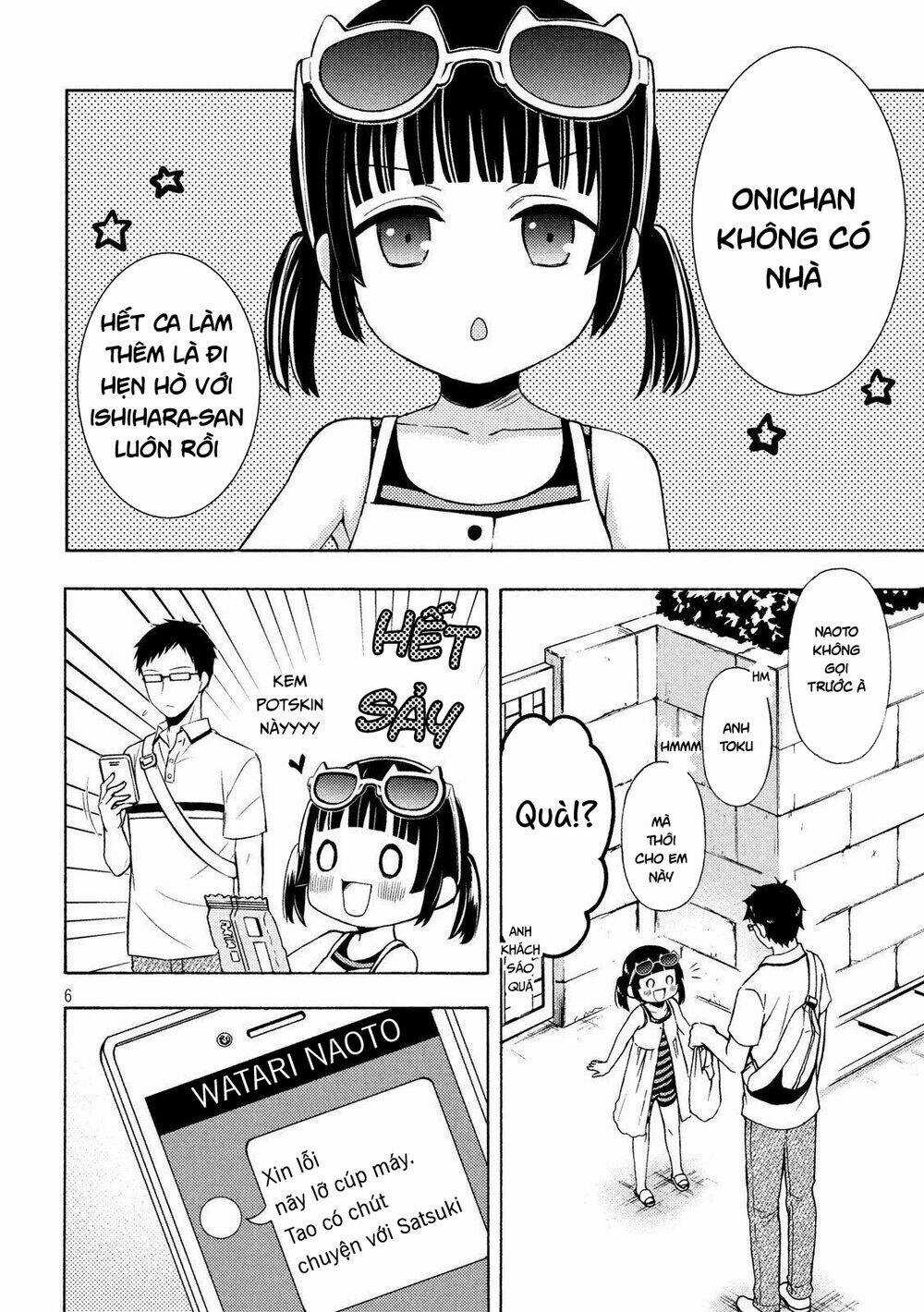 Watari-Kun No Xx Ga Houkai Sunzen Chapter 53 trang 7