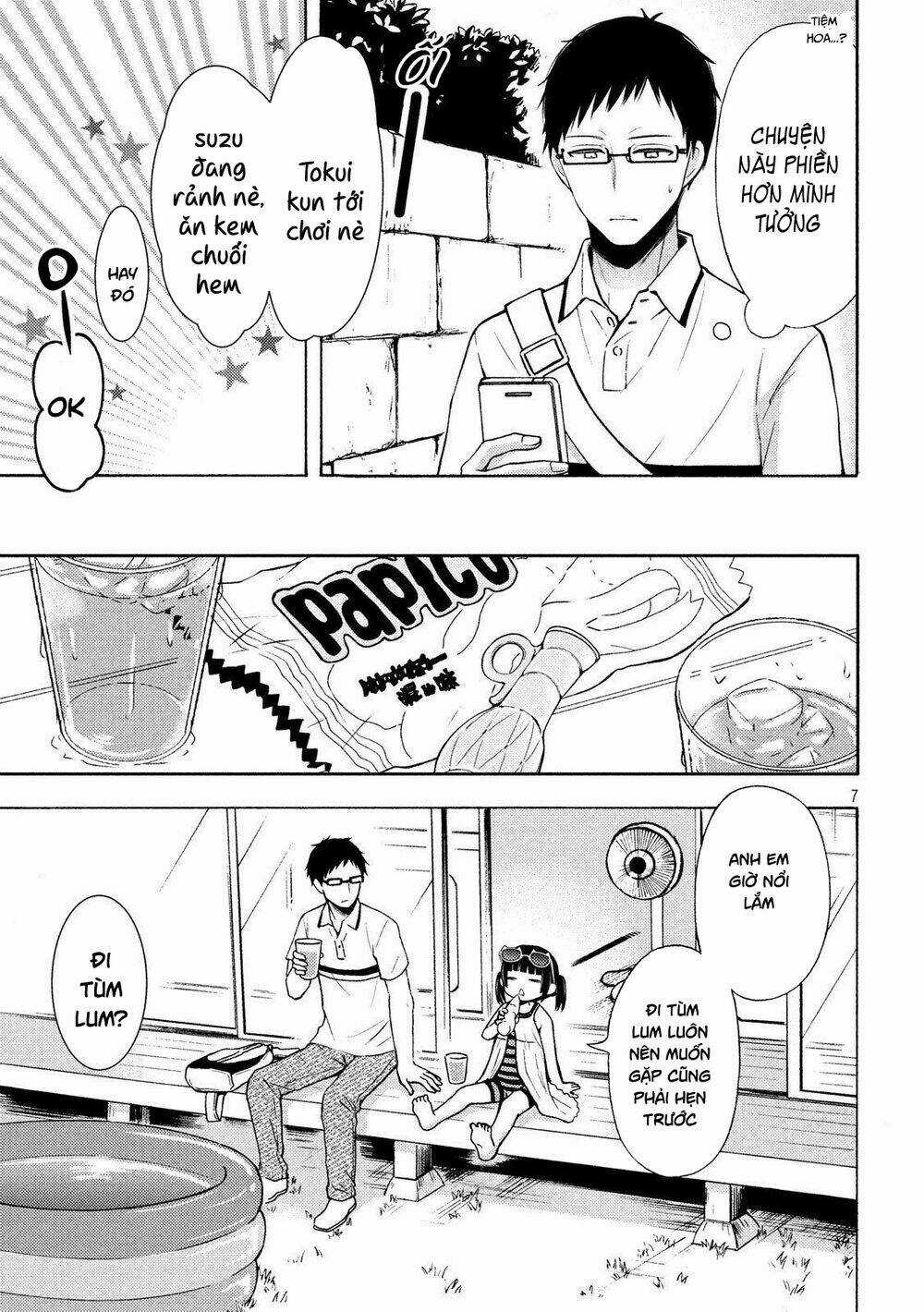 Watari-Kun No Xx Ga Houkai Sunzen Chapter 53 trang 8