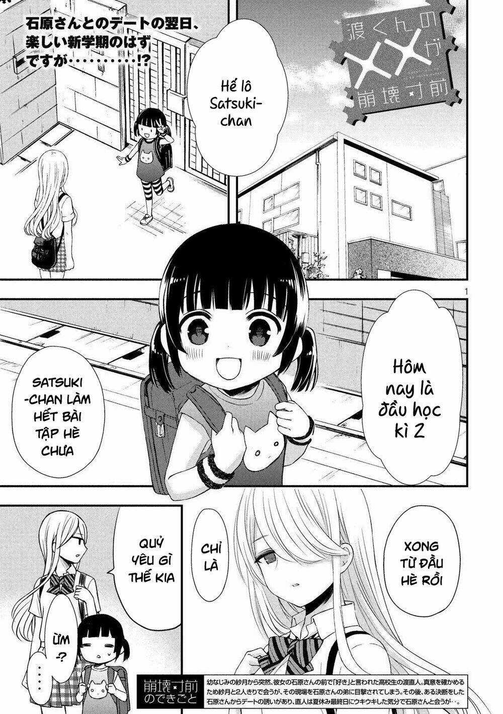 Watari-Kun No Xx Ga Houkai Sunzen Chapter 54 trang 2