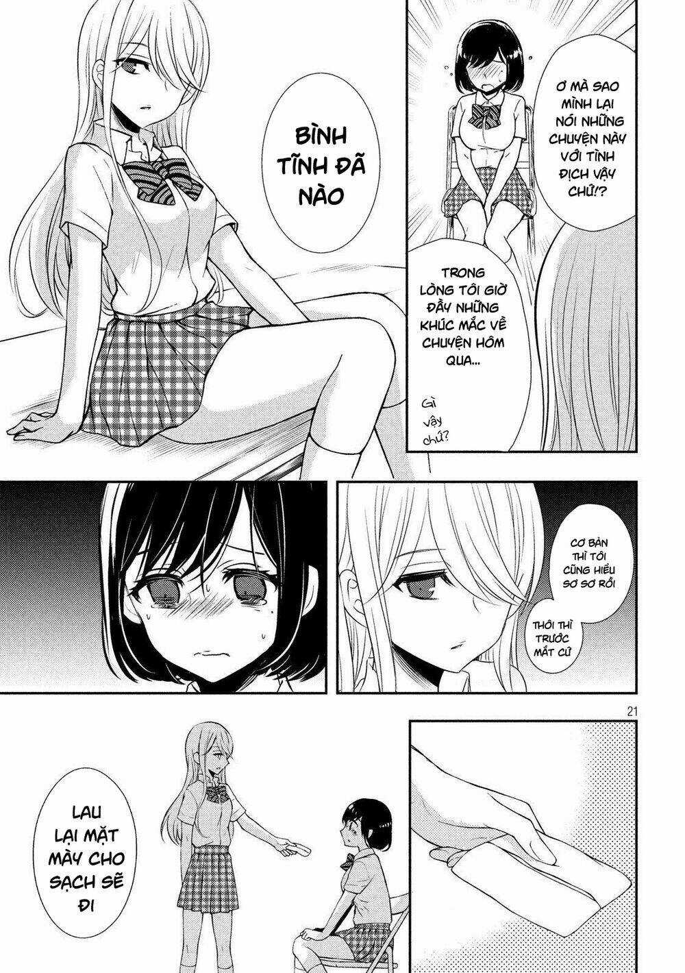 Watari-Kun No Xx Ga Houkai Sunzen Chapter 54 trang 21