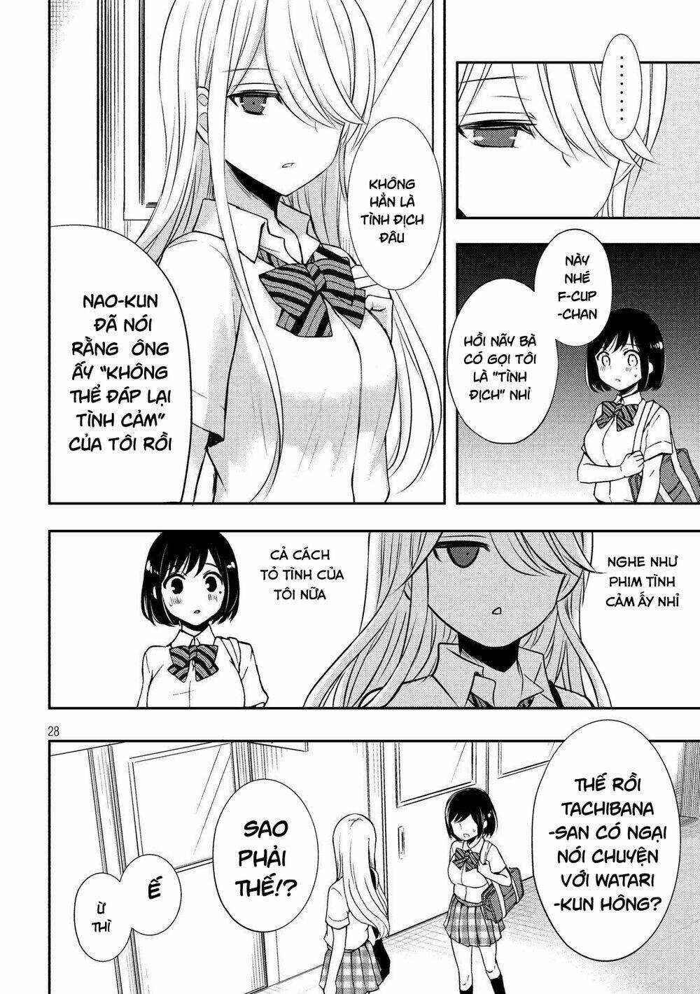 Watari-Kun No Xx Ga Houkai Sunzen Chapter 54 trang 28