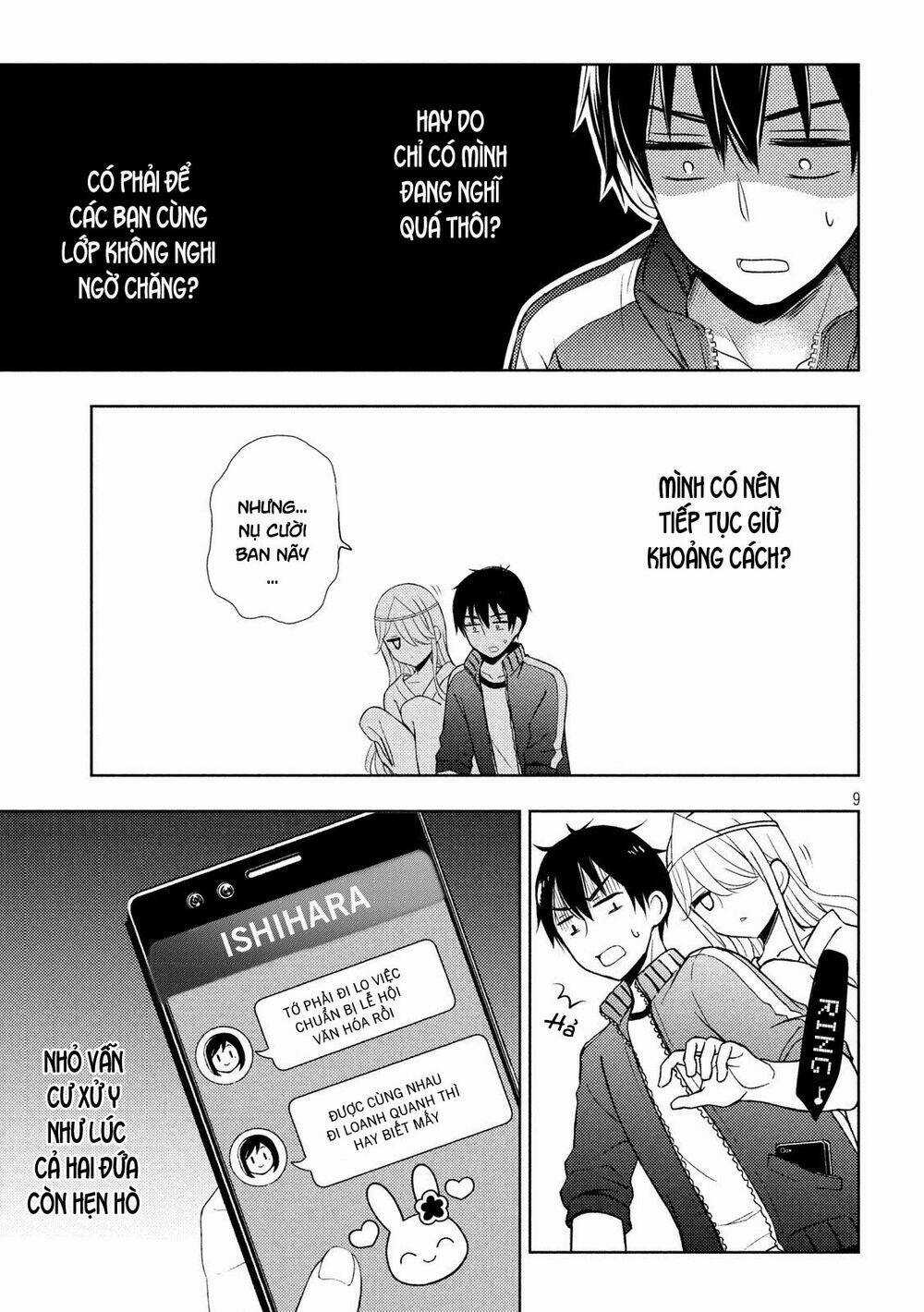 Watari-Kun No Xx Ga Houkai Sunzen Chapter 55 trang 10