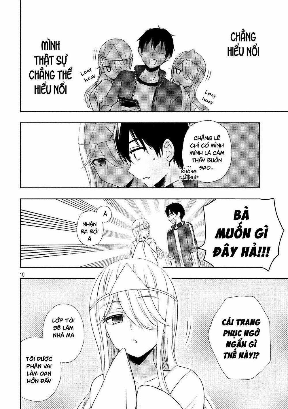 Watari-Kun No Xx Ga Houkai Sunzen Chapter 55 trang 11