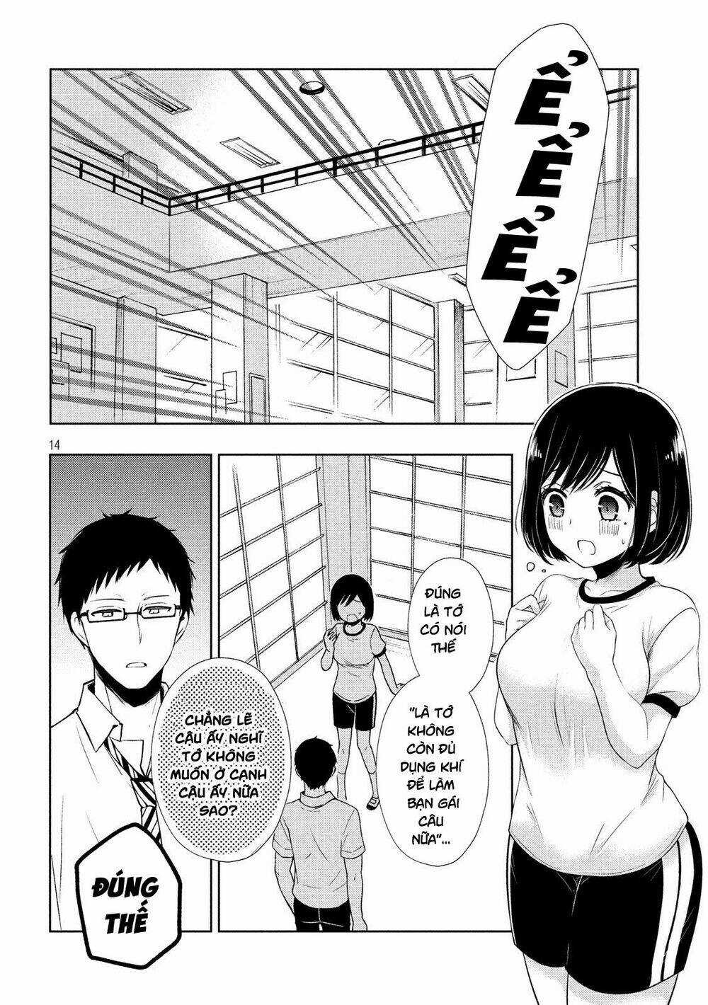 Watari-Kun No Xx Ga Houkai Sunzen Chapter 55 trang 16