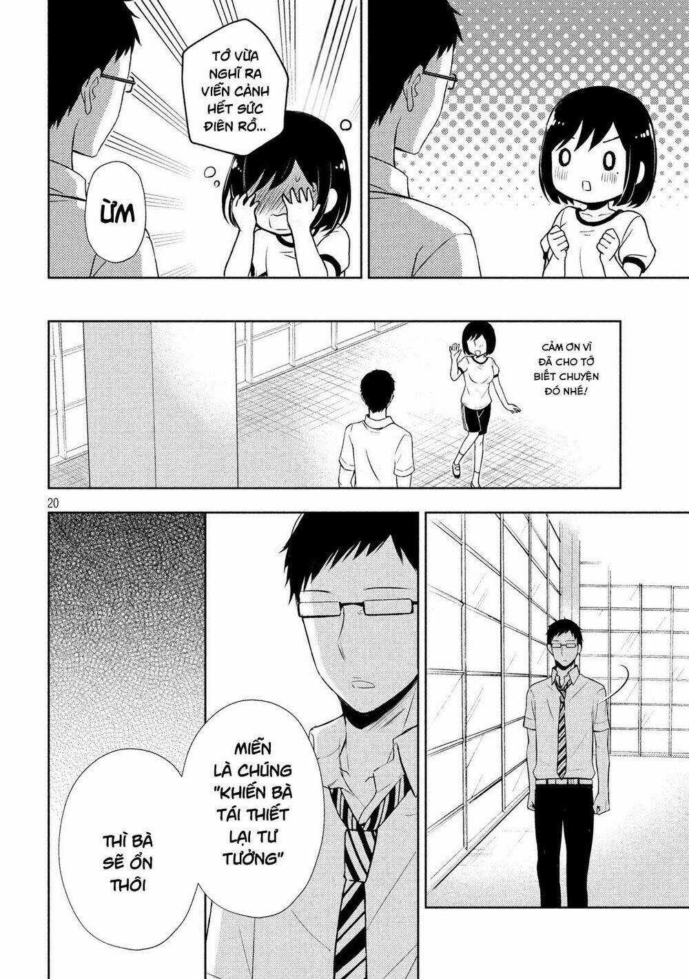 Watari-Kun No Xx Ga Houkai Sunzen Chapter 55 trang 22