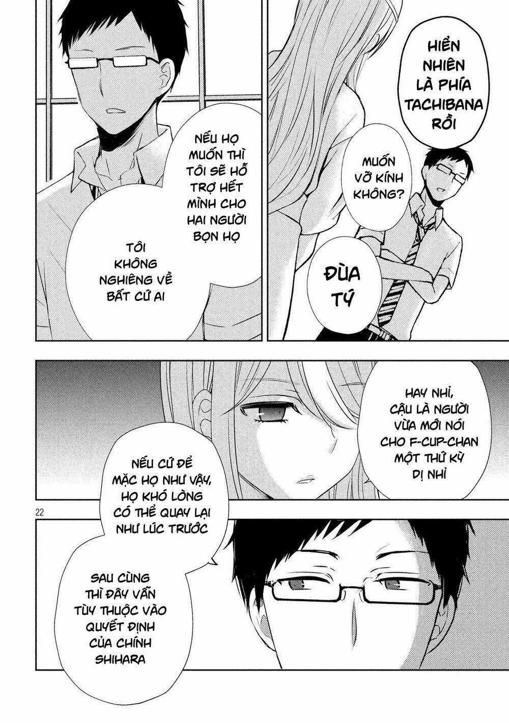 Watari-Kun No Xx Ga Houkai Sunzen Chapter 55 trang 24