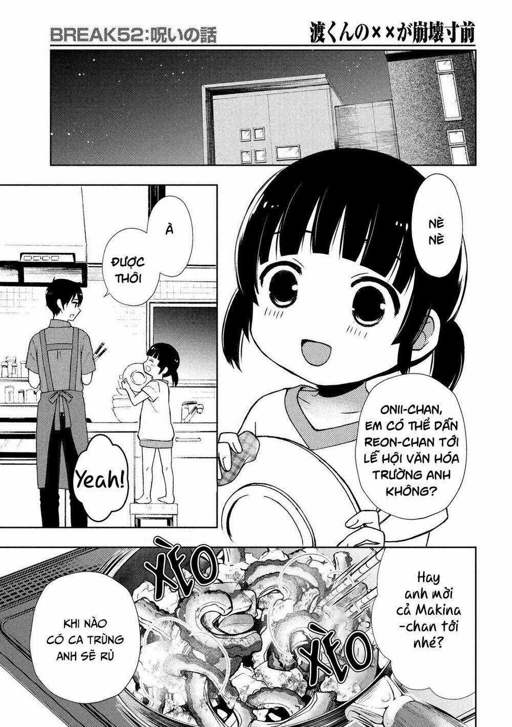 Watari-Kun No Xx Ga Houkai Sunzen Chapter 55 trang 27