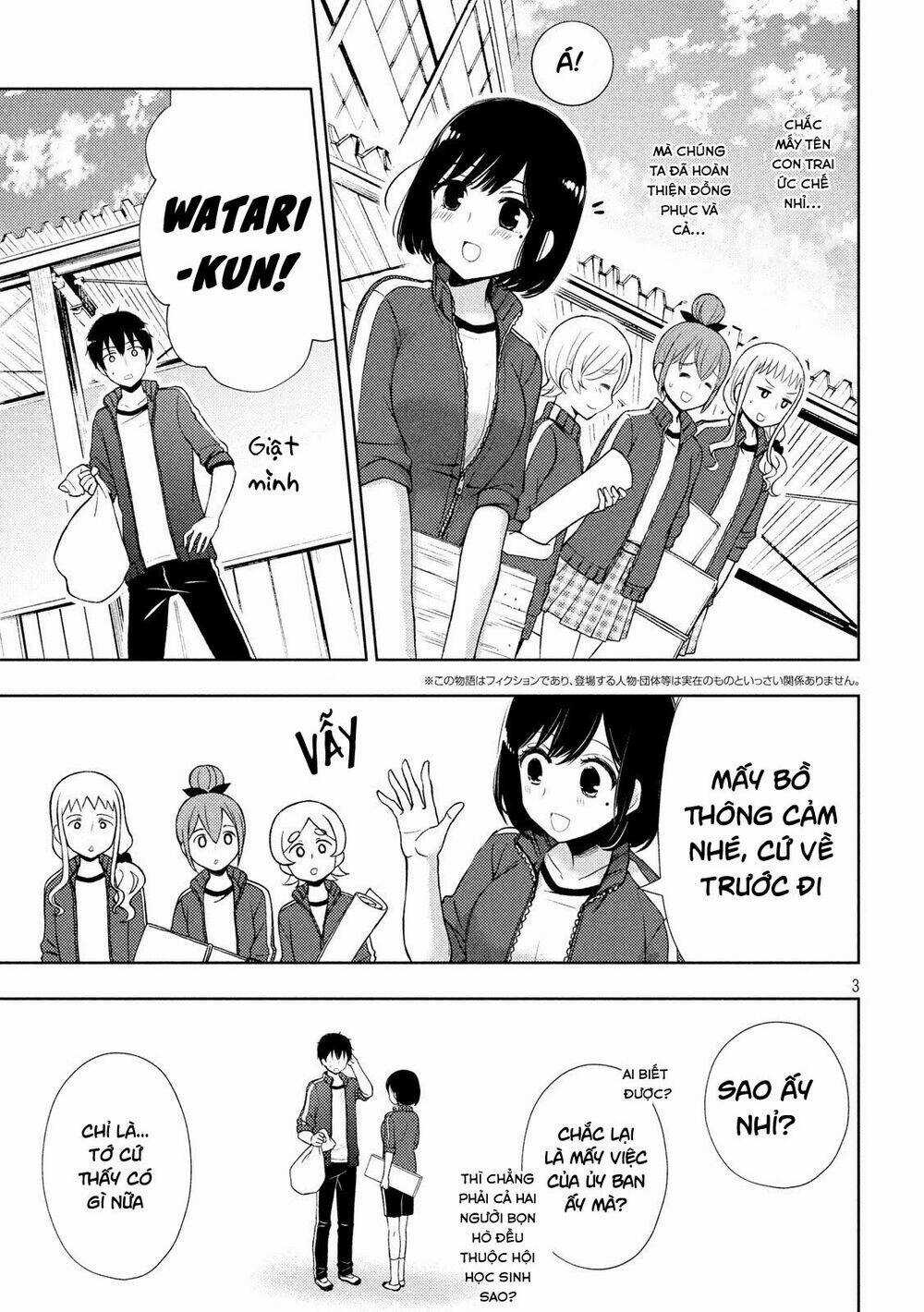 Watari-Kun No Xx Ga Houkai Sunzen Chapter 55 trang 4