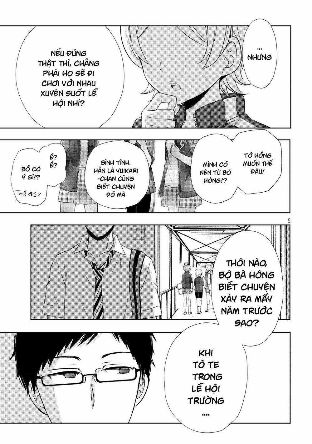 Watari-Kun No Xx Ga Houkai Sunzen Chapter 55 trang 6