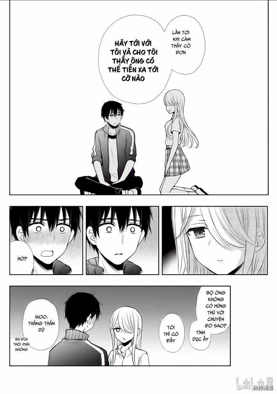 Watari-Kun No Xx Ga Houkai Sunzen Chapter 56 trang 10