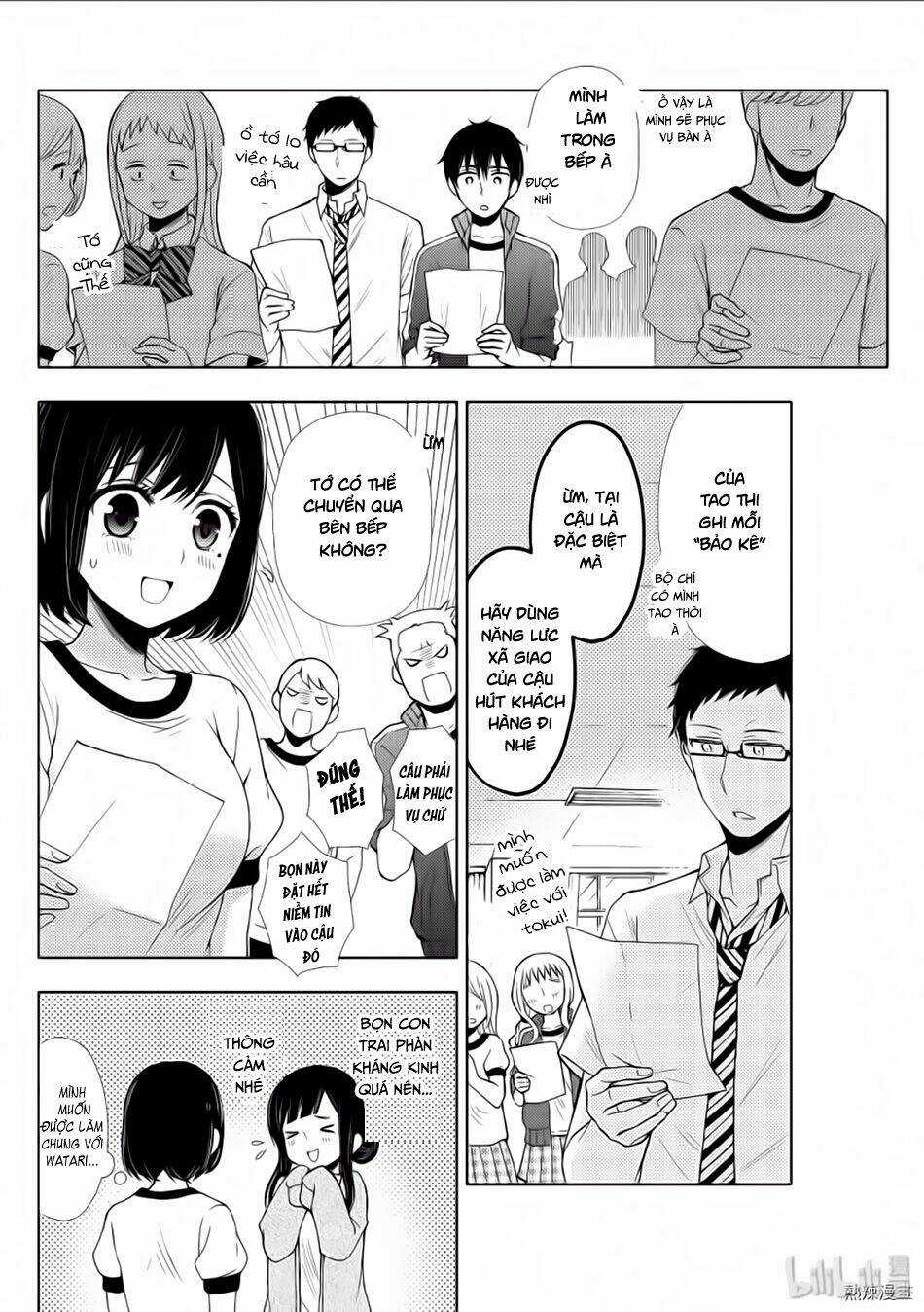Watari-Kun No Xx Ga Houkai Sunzen Chapter 56 trang 14