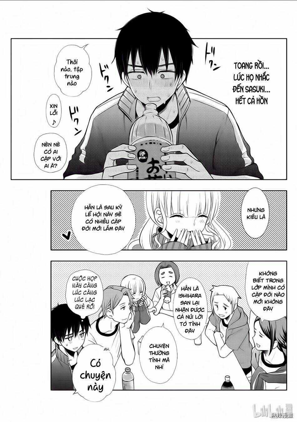 Watari-Kun No Xx Ga Houkai Sunzen Chapter 56 trang 19