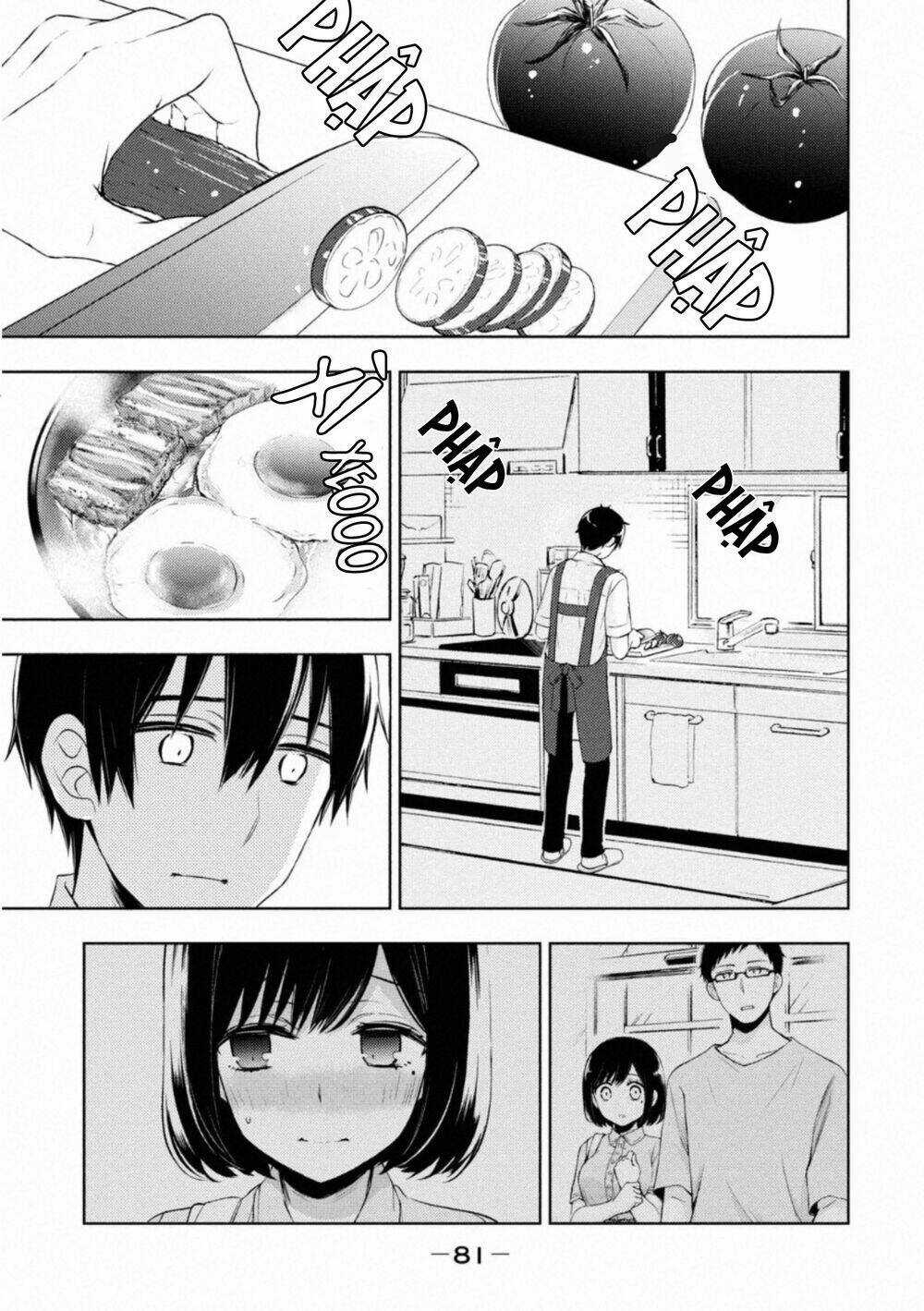 Watari-Kun No Xx Ga Houkai Sunzen Chapter 58 trang 8