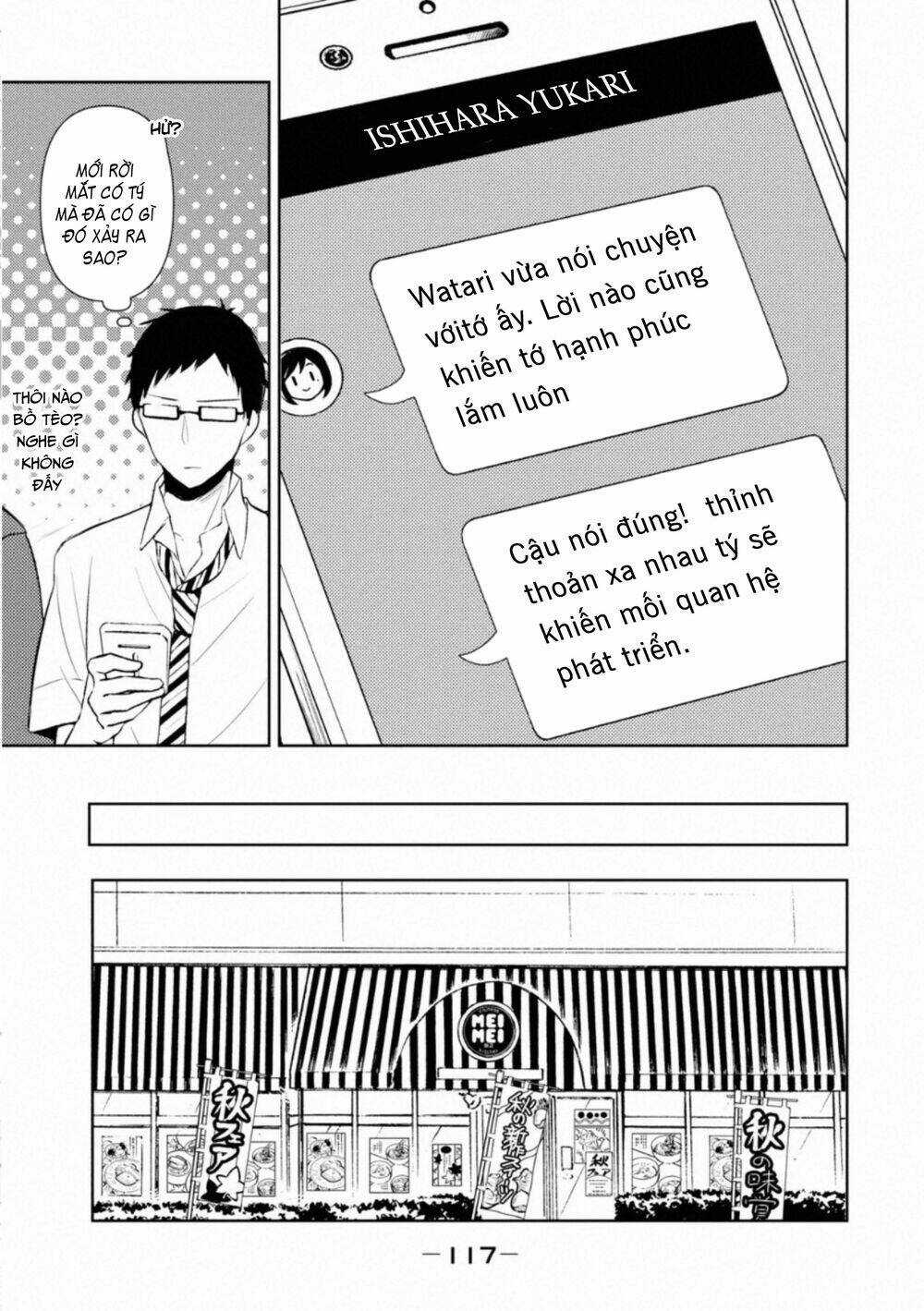 Watari-Kun No Xx Ga Houkai Sunzen Chapter 59 trang 10