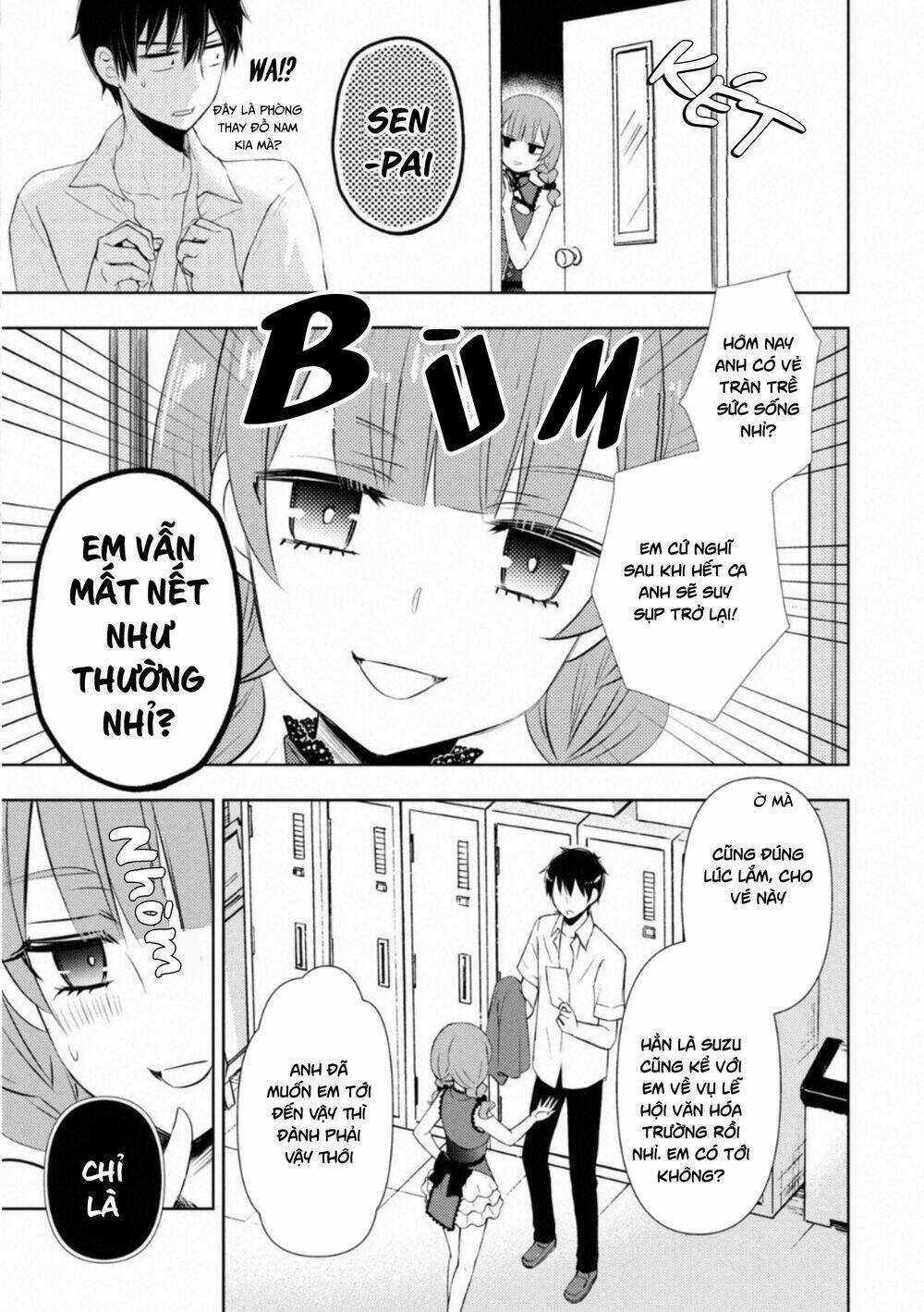 Watari-Kun No Xx Ga Houkai Sunzen Chapter 59 trang 12