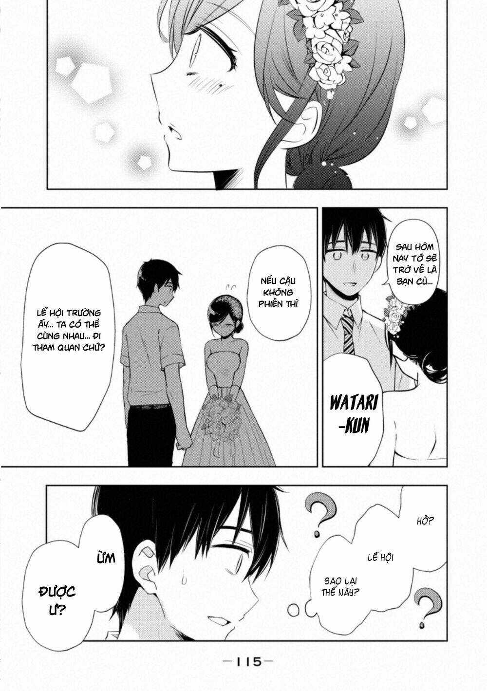 Watari-Kun No Xx Ga Houkai Sunzen Chapter 59 trang 8