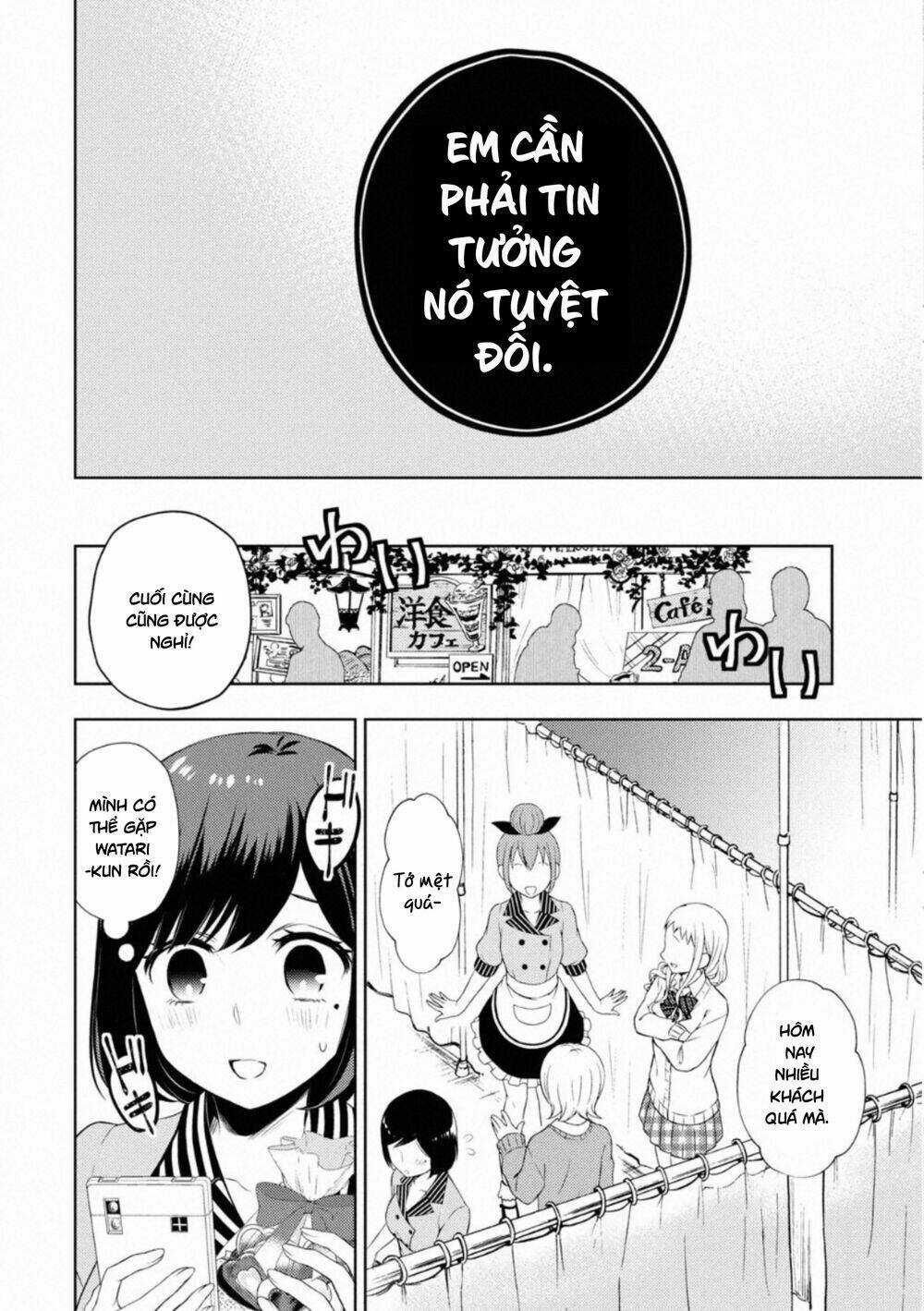 Watari-Kun No Xx Ga Houkai Sunzen Chapter 60 trang 21