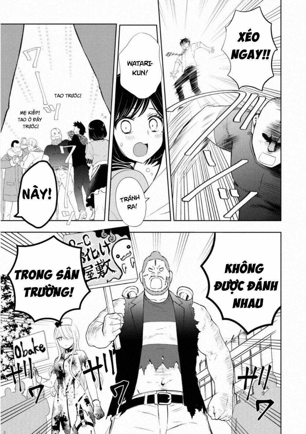 Watari-Kun No Xx Ga Houkai Sunzen Chapter 61 trang 18