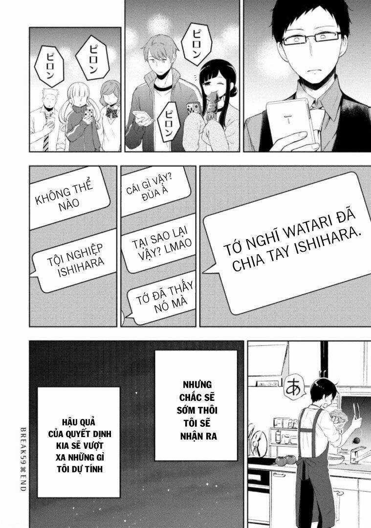 Watari-Kun No Xx Ga Houkai Sunzen Chapter 62 trang 35