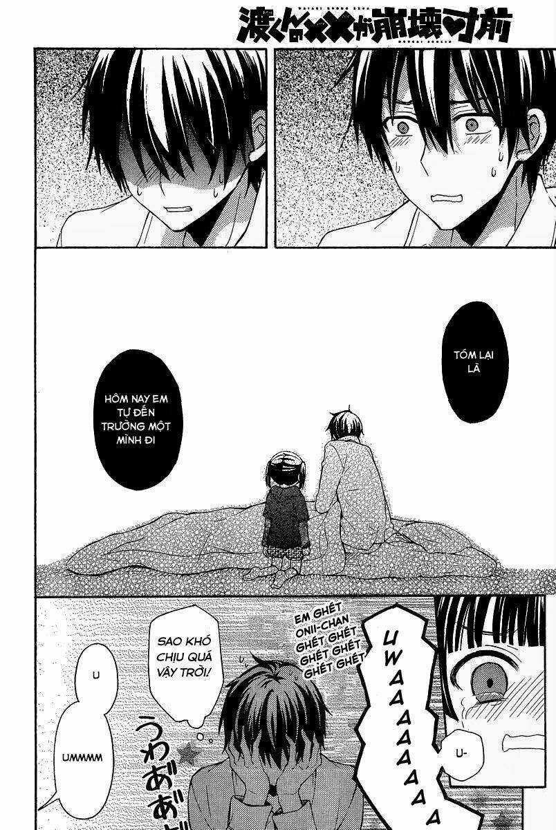 Watari-Kun No Xx Ga Houkai Sunzen Chapter 7 trang 7