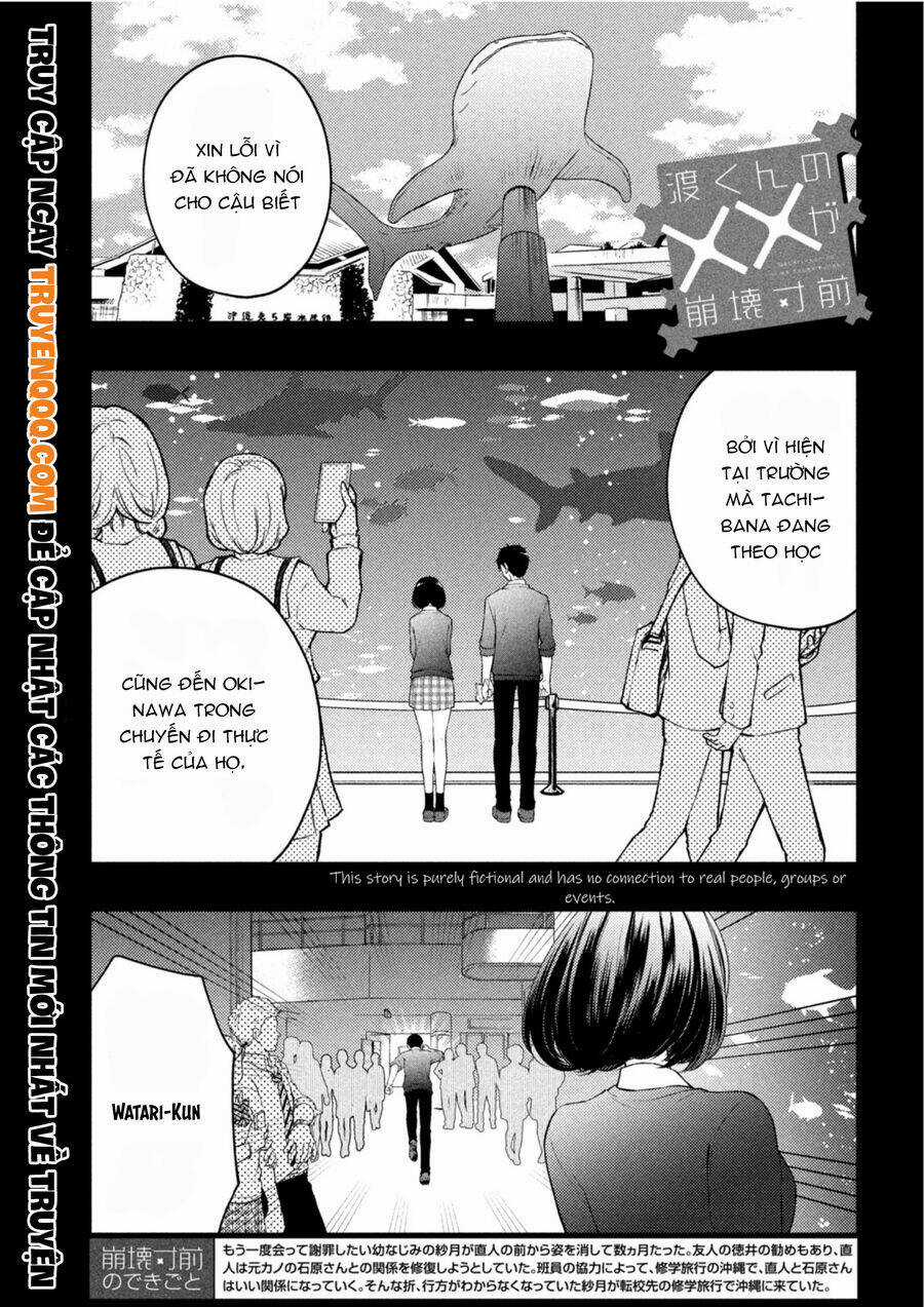 Watari-Kun No Xx Ga Houkai Sunzen Chapter 72 trang 1