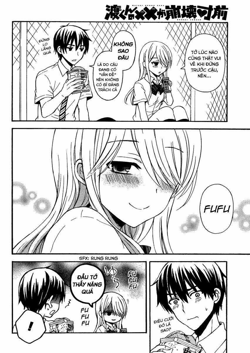 Watari-Kun No Xx Ga Houkai Sunzen Chapter 9 trang 12