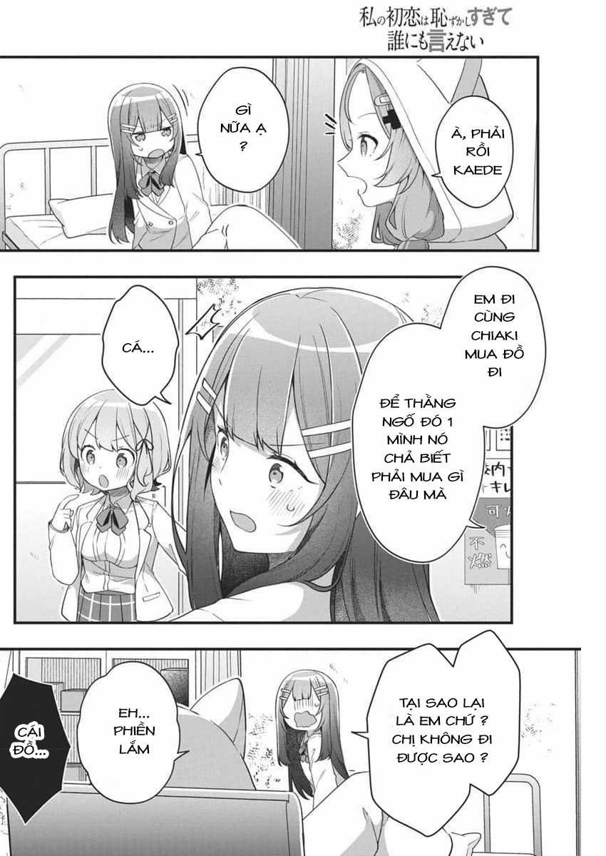 Watashi no Hatsukoi wa Hazukashisugite Dare ni mo Ienai Chapter 4 trang 15