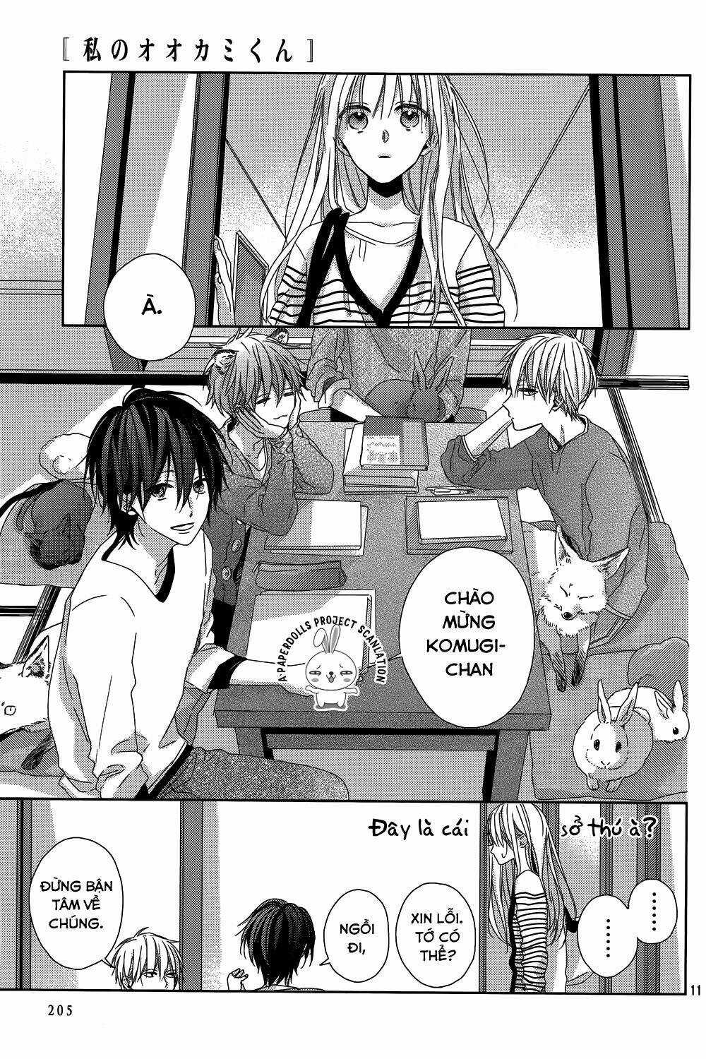 Watashi no Ookami-kun Chapter 10 trang 12