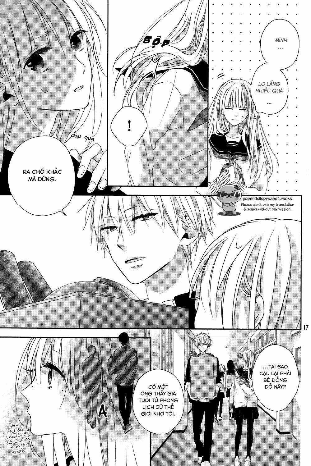 Watashi no Ookami-kun Chapter 8 trang 17