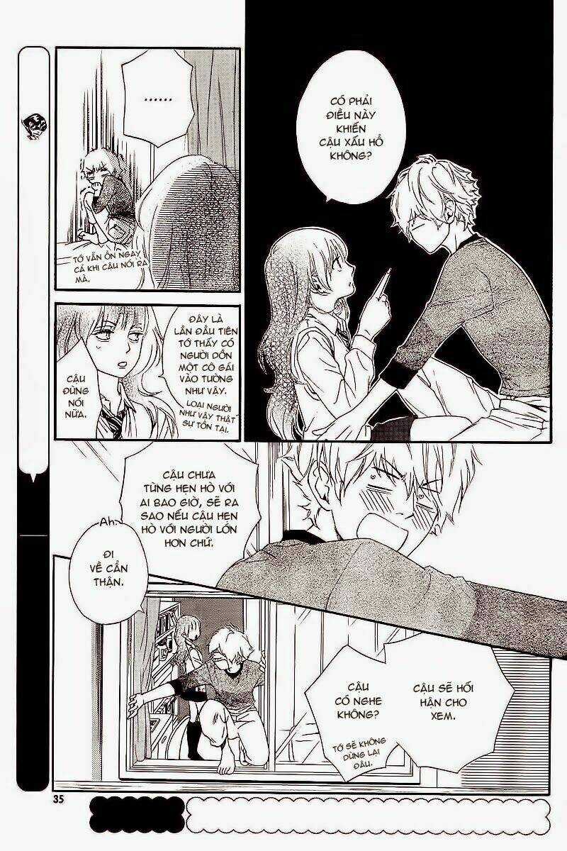 Watashitachi ni wa Kabe ga Aru Chapter 1 trang 16