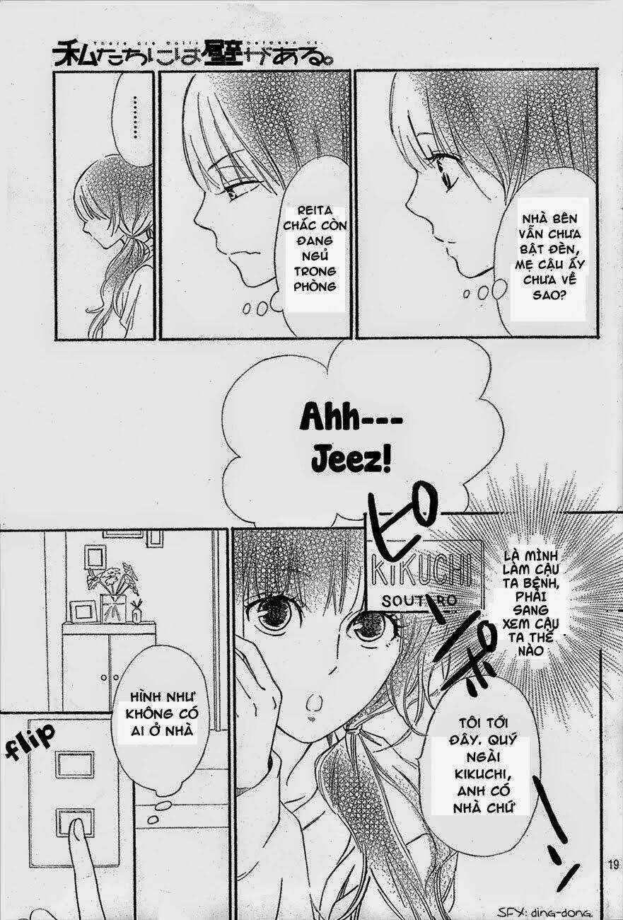 Watashitachi ni wa Kabe ga Aru Chapter 3 trang 19