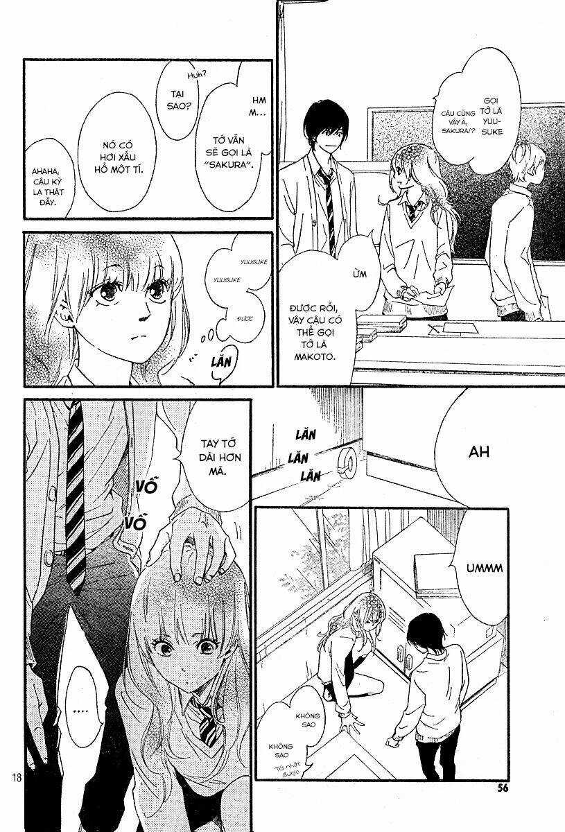 Watashitachi ni wa Kabe ga Aru Chapter 5 trang 18