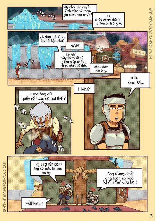 We Are Life In A M . M . O Chapter 4 trang 5