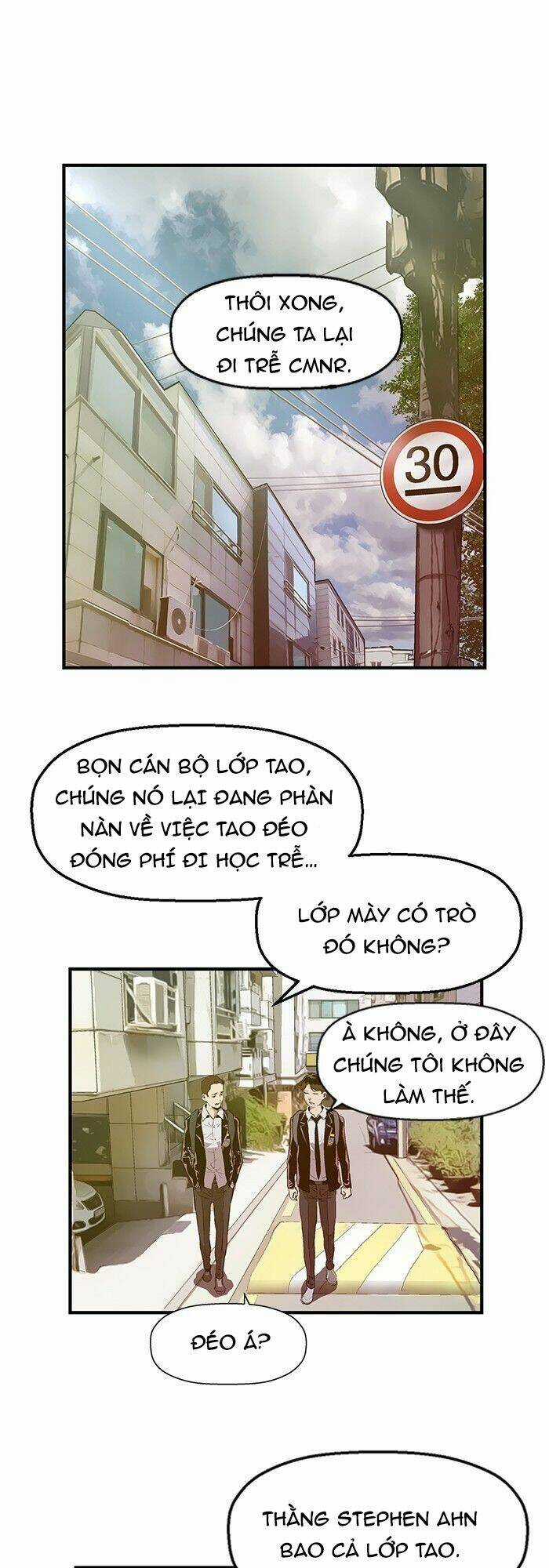 Weak Hero Chapter 27 trang 1
