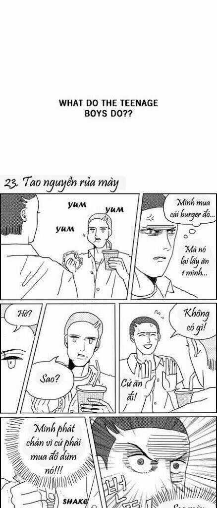 What Do The Teenage Boys Do Chapter 23 trang 0