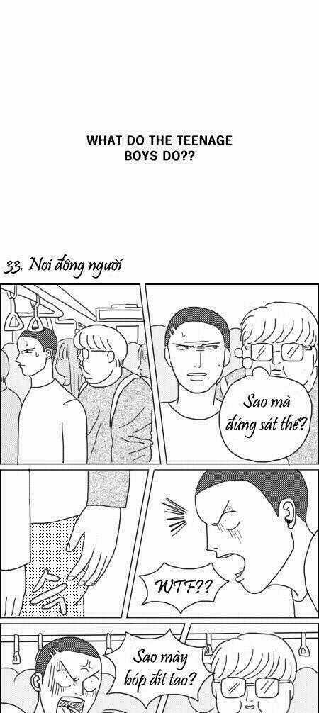 What Do The Teenage Boys Do Chapter 33 trang 0