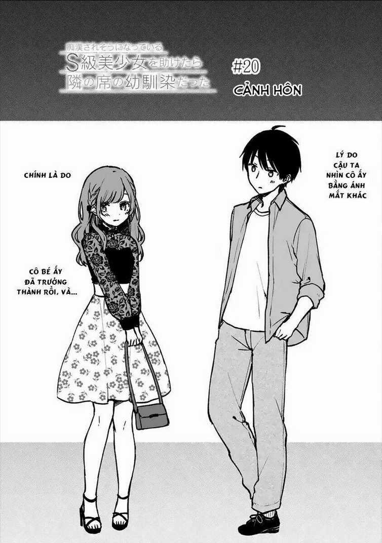 When I Rescued A Beautiful Girl Who Was About To Be Mol*Sted, It Was My Childhood Friend Chapter 20.1 trang 4
