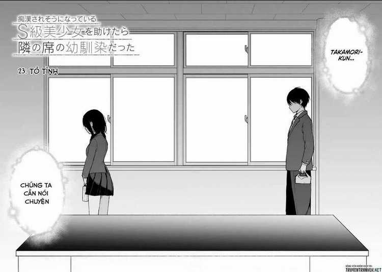 When I Rescued A Beautiful Girl Who Was About To Be Mol*Sted, It Was My Childhood Friend Chapter 23 trang 9