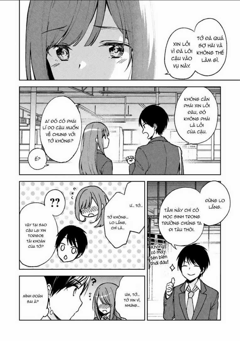 When I Rescued A Beautiful Girl Who Was About To Be Mol*Sted, It Was My Childhood Friend Chapter 3 trang 12