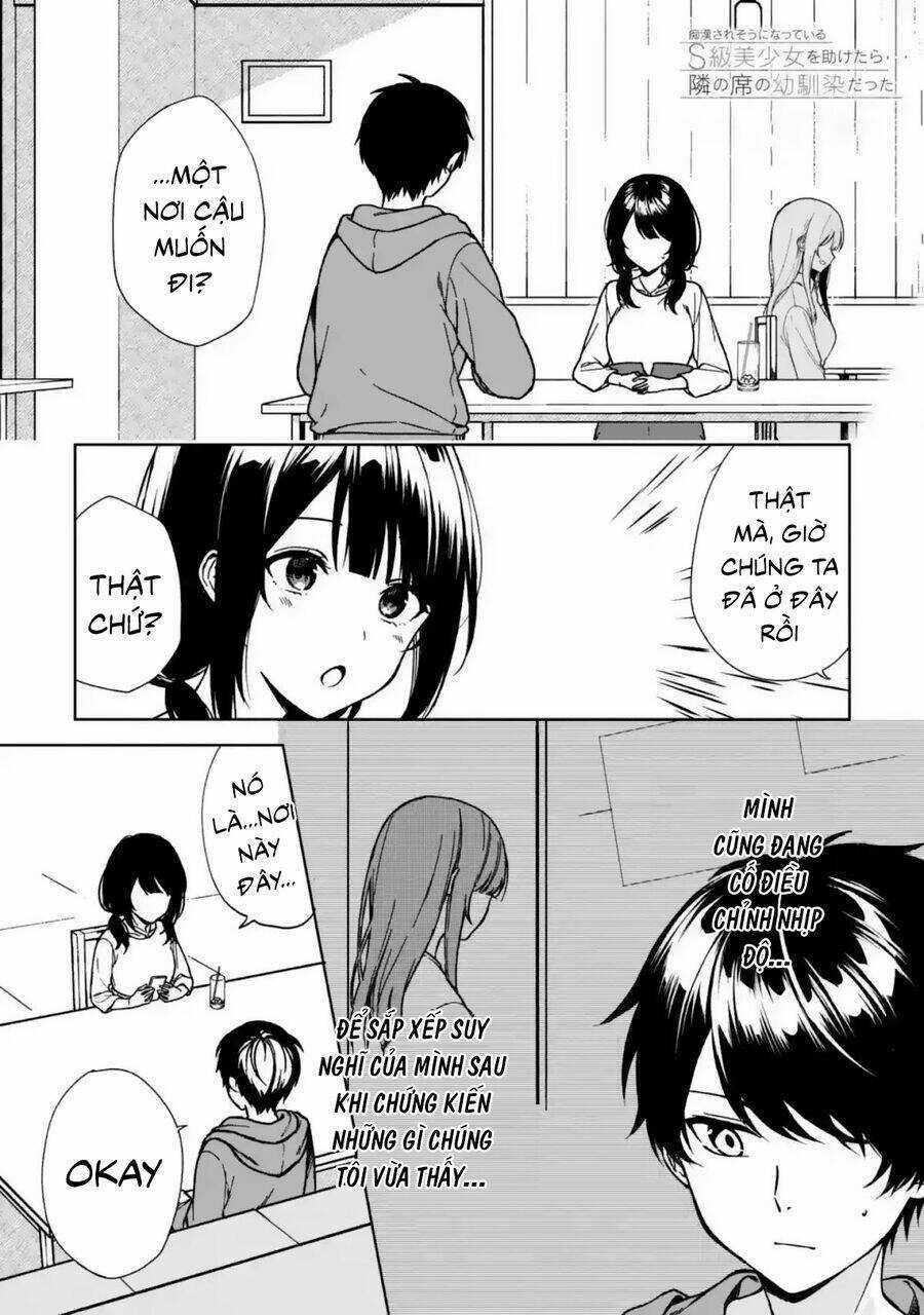 When I Rescued A Beautiful Girl Who Was About To Be Mol*Sted, It Was My Childhood Friend Chapter 33 trang 10