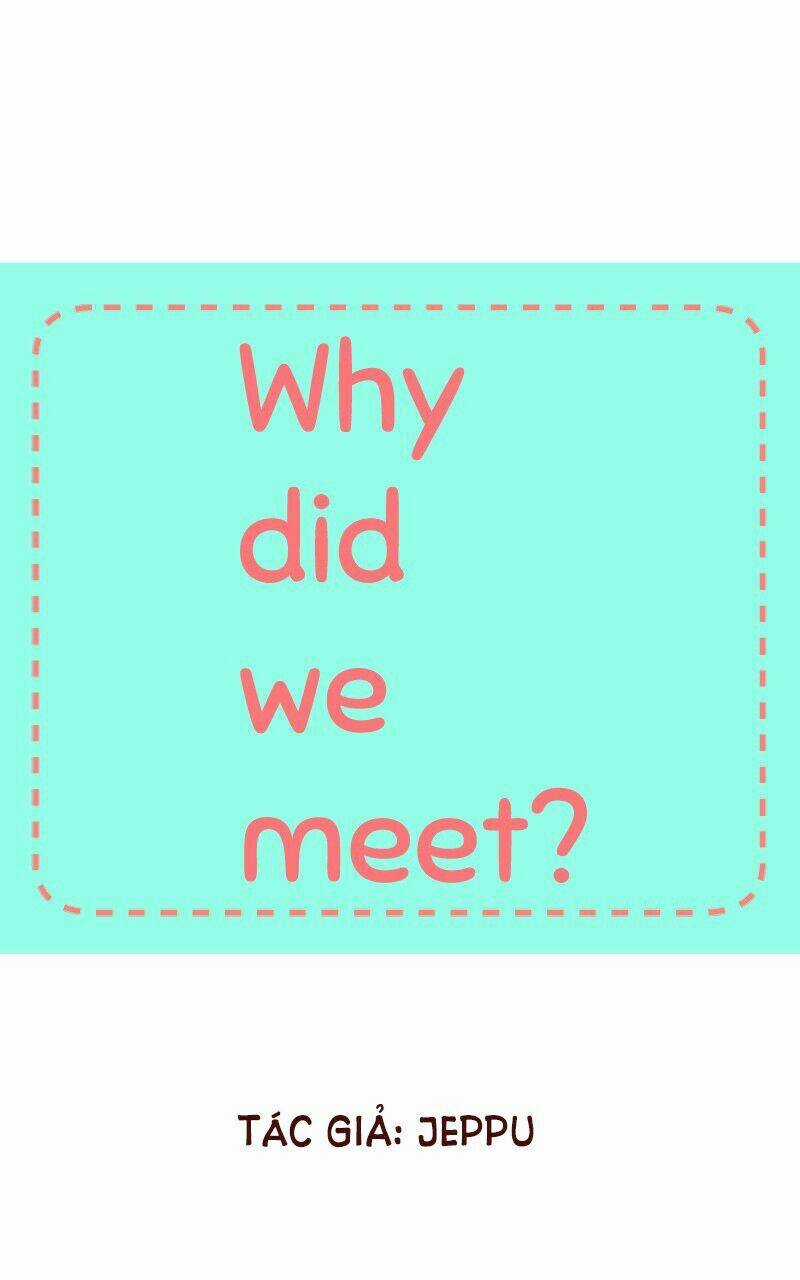 Why Did We Meet? Chapter 5 trang 3