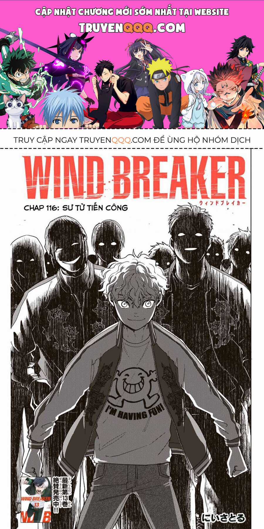 Wind Breaker (Nii Satoru) Chapter 116 trang 0