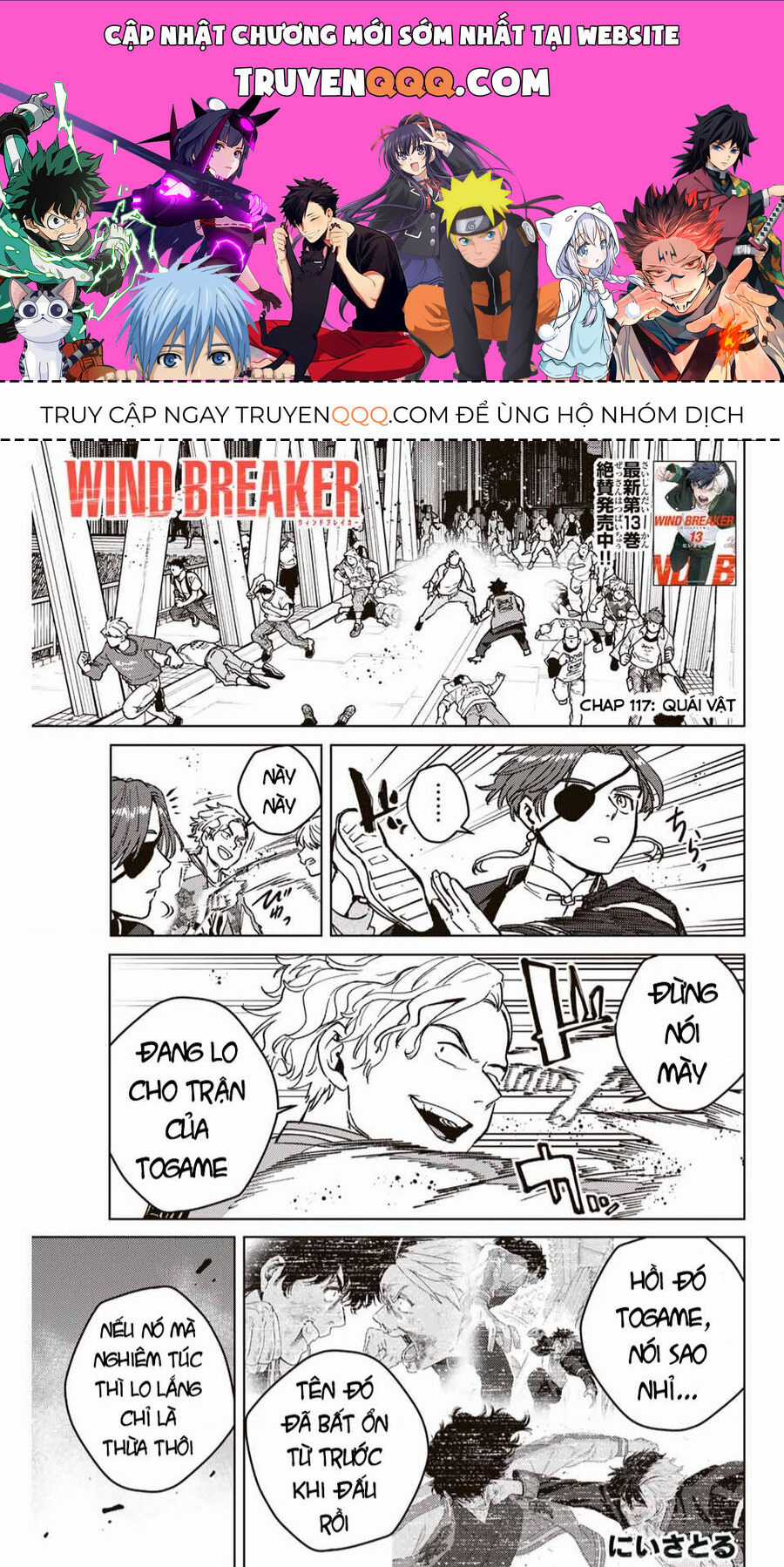 Wind Breaker (Nii Satoru) Chapter 117 trang 0