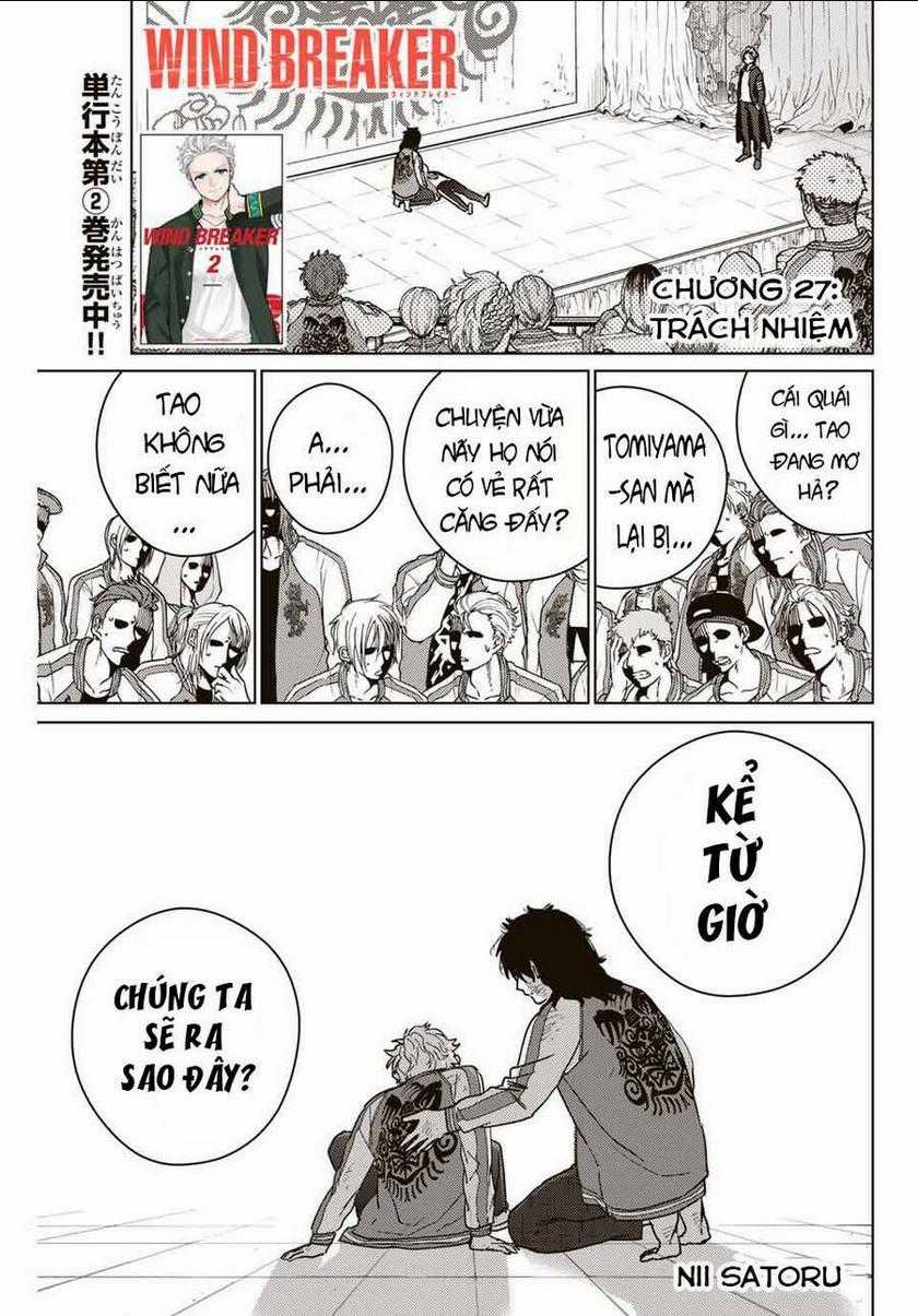 Wind Breaker Chapter 27 trang 1