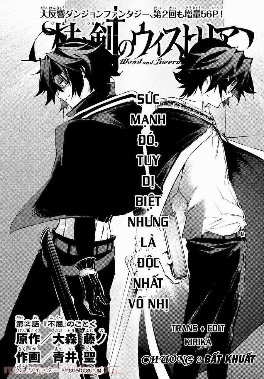 Wistoria Bản Hùng Ca Kiếm Và Pháp Trượng Chương 2 trang 2