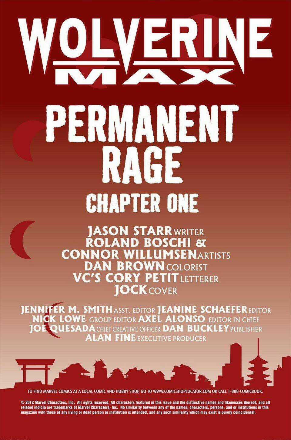 Wolverine Max (2013) Chapter 1 trang 2