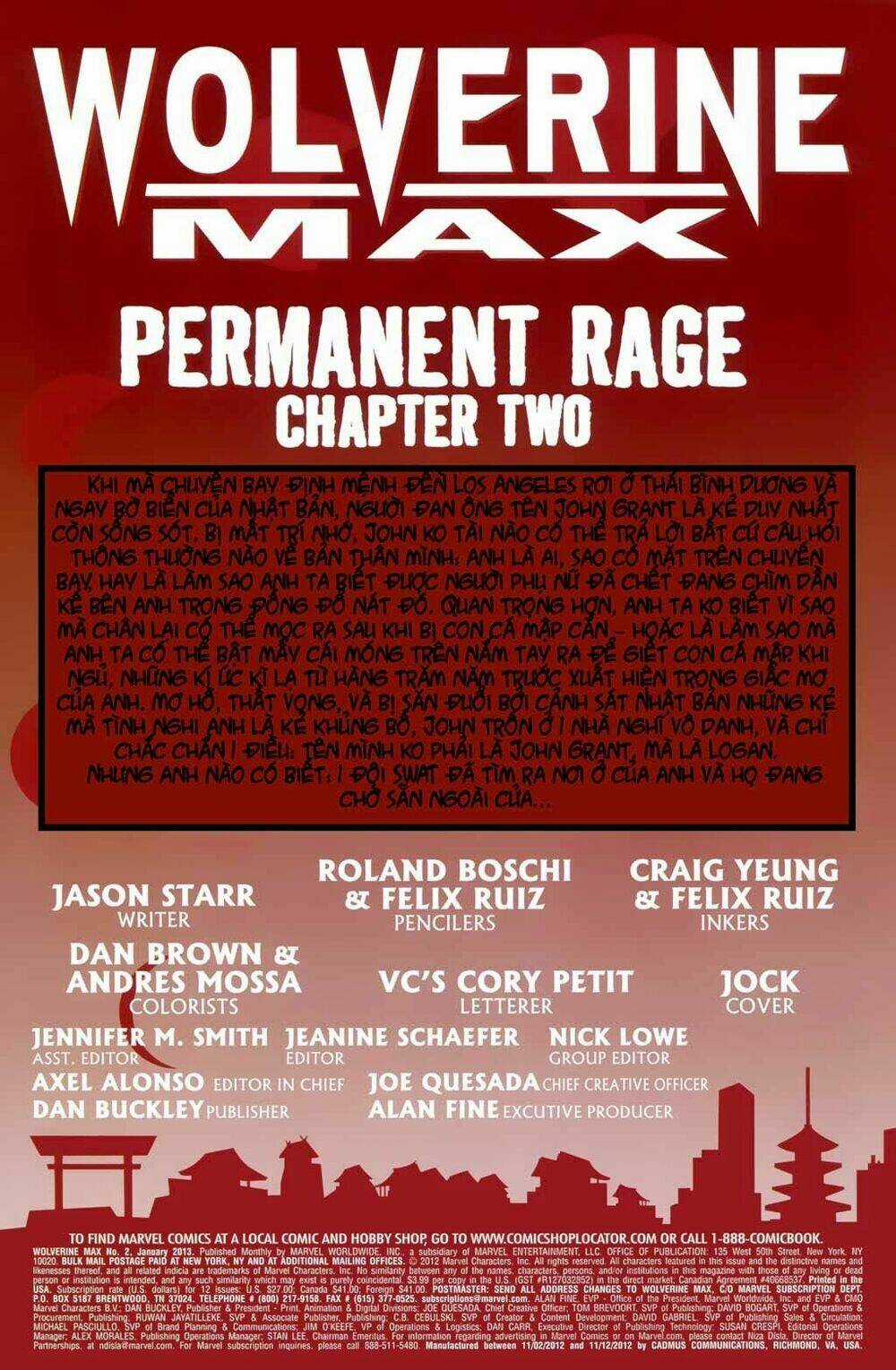 Wolverine Max (2013) Chapter 2 trang 2